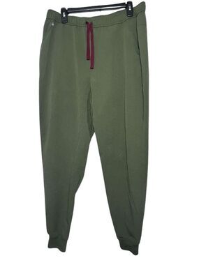 Figs Scrub Jogger Pants Men Size XL Men Green Drawstring Technical Collection